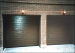 Автоматические секцонные гаражные ворота Hormann серии LPU 40 (LTE 40) гофры типа S