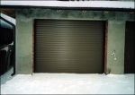 Рулонные гаражные ворота из алюминиевого профиля